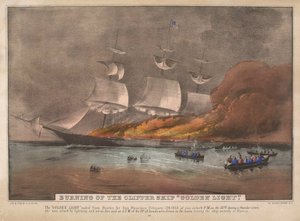 Burning of the Clipper Ship, 